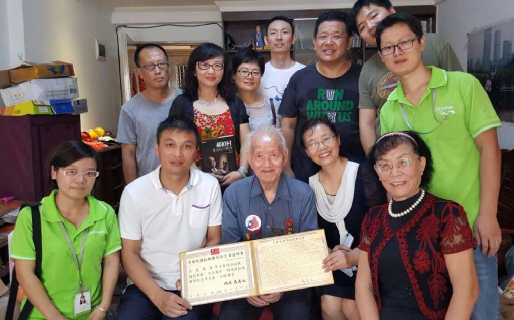 家樂事凈水器：慰問抗戰老兵 踐行社會責任