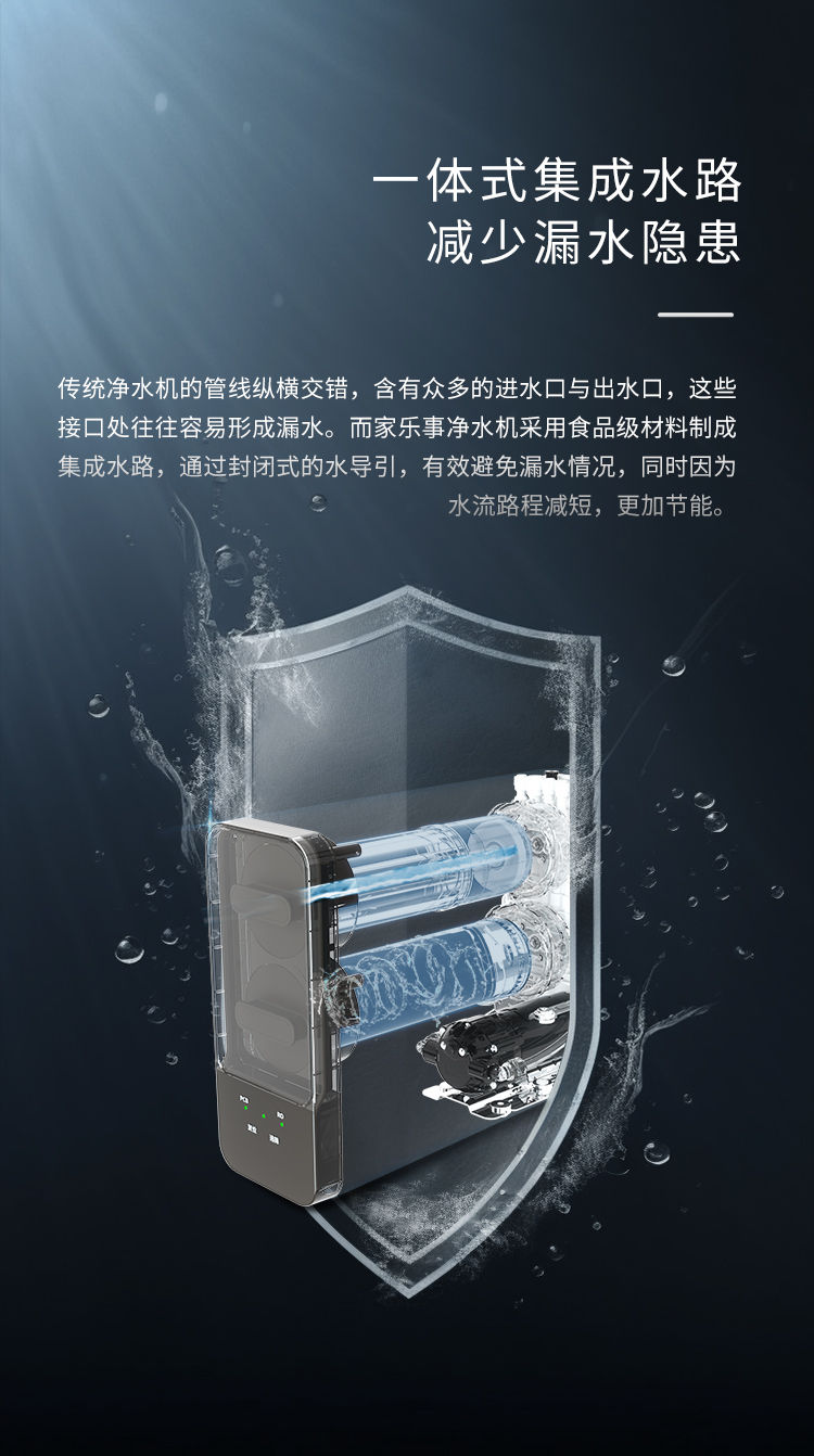 家樂事G1012凈水器（普通龍頭版）產品介紹