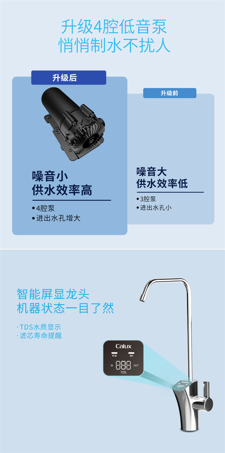 家樂事1000G大流量富鍶凈水機J1012產品介紹